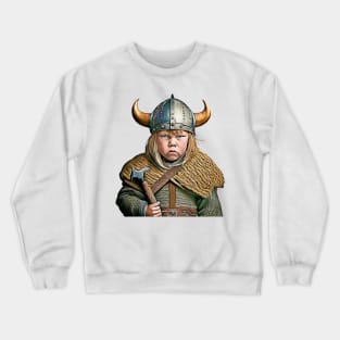 Viking Child Young Viking Warrior Crewneck Sweatshirt